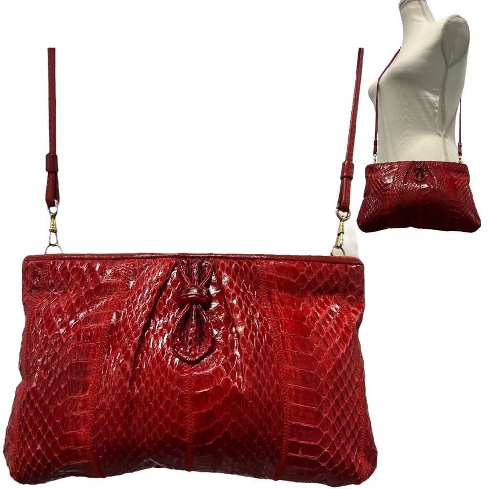 Aspects Red Snakeskin Women's Bag